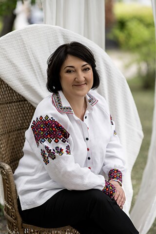 Iryna Pinchuk, Direktorin des Instituts für Psychiatrie der Taras-Schewtschenko-Nationaluniversität Kyjiw und Präsidentin der Vereinigung der Psychiater der Ukraine.