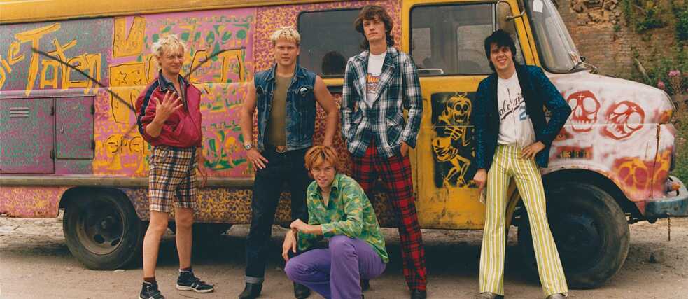 Die Toten Hosen mit ihrem legendären Opel Blitz
