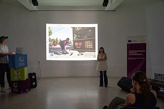 On the photo: Ana Avazneli