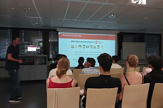 Präsentation beim BIZ Heilbronn