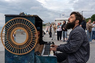Klavirista a skladateľ Ihor Jančuk.