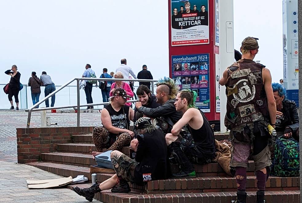 Punks en Sylt