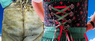 Dirndl und Lederhose