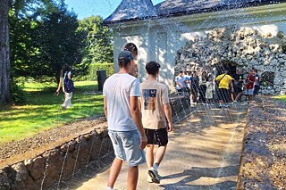 Wasserspiele im Schloss Hellbrunn