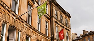Fassade des Kultur Ensembles in Glasgow