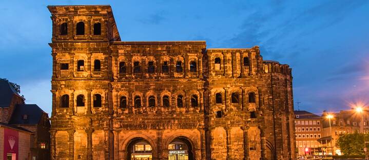 Porta Nigra in Trier, Deutschland – Römisches Stadttor