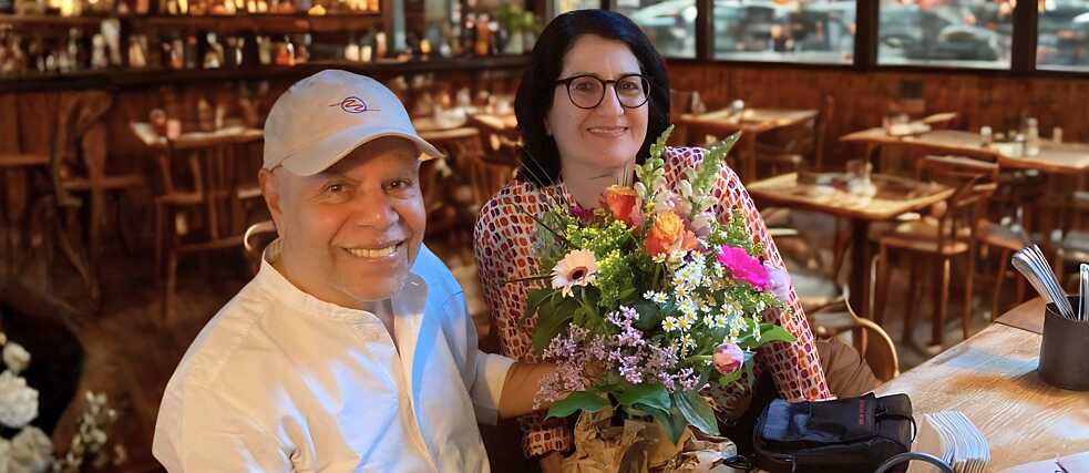 Ramesh Shotham und Alexandra Pulitz