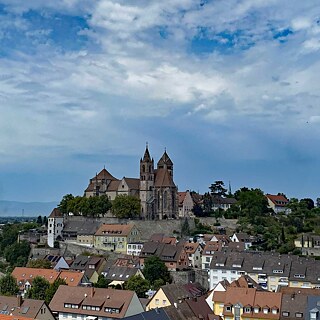 Breisach am Rhein mit Blick auf das Stephansmünster