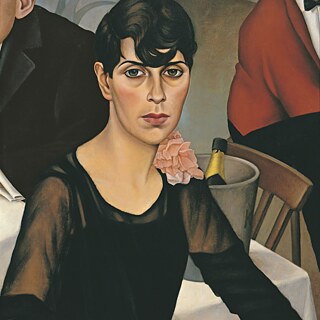 Christian Schads Gemälde Sonja, 1928