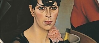Christian Schads Gemälde Sonja, 1928