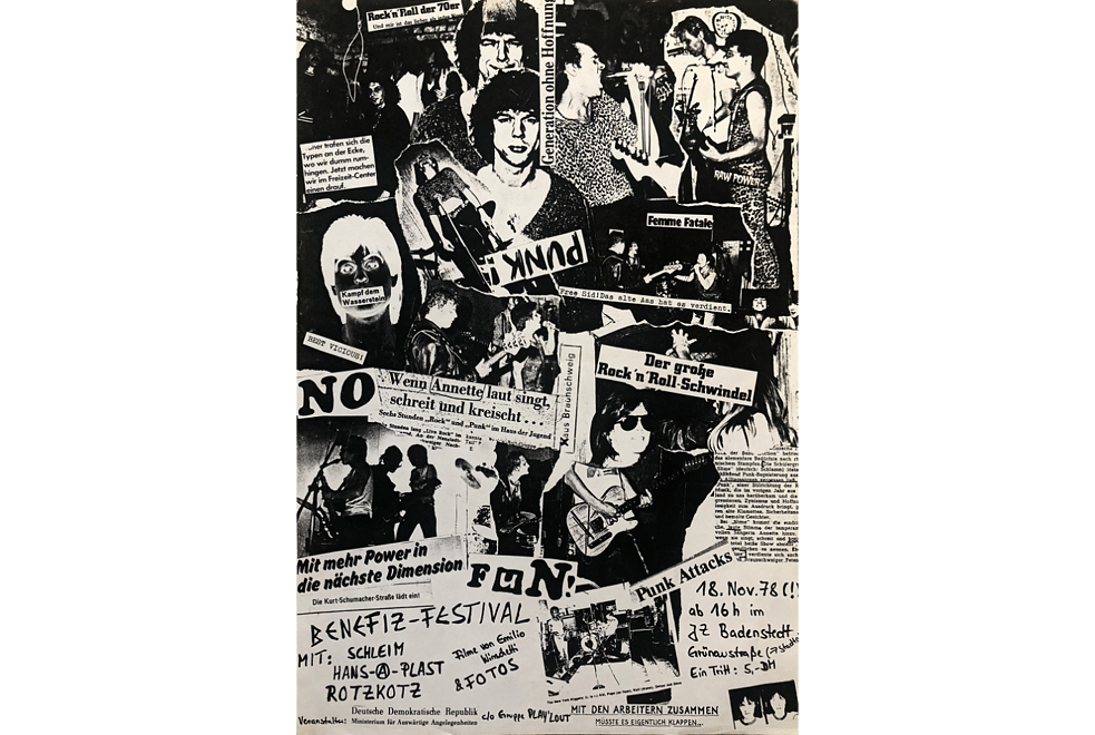 Festivalposter, gestaltet von Hollow Skai (1979)