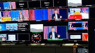 Stipan Juric (RTV) at HRT job shadowing 