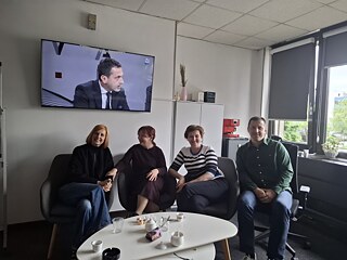 Slavica Kruscic Vasovic with BHRT colleagues 