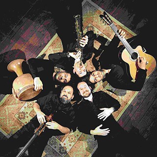 Foto der 5 Musiker von Sistanagila