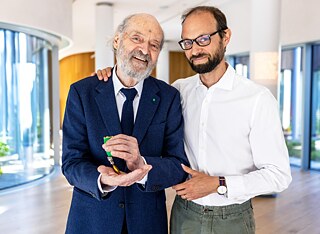 Arvo Pärt und Michael Pärt