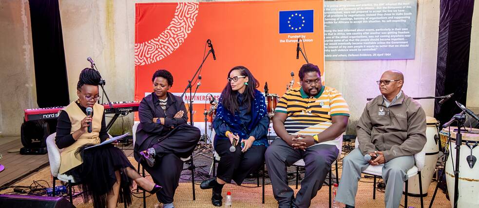 Panel discussion at Entanglement Launch event: South Africa at Liliesleaf Farm, Rivonia