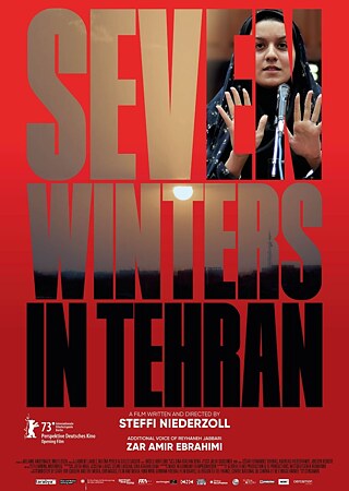 Sieben Winter in Tehran Plakat