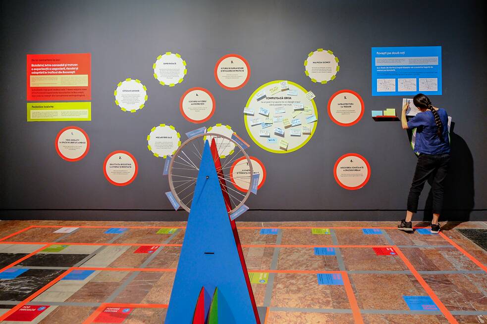 The City pedals! - interactive game