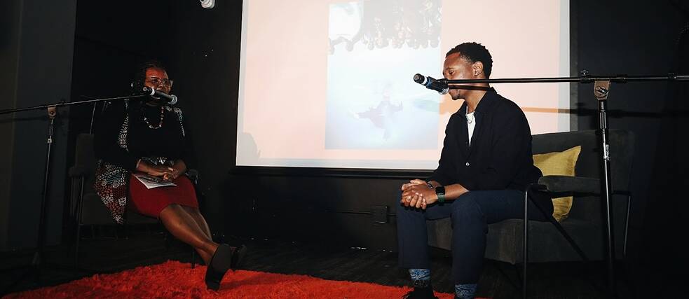 Thero Makepe in conversation with Dr Susan Keitumetse at The Forge, Braamfontein