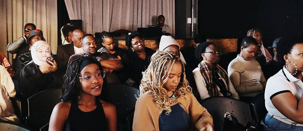 Audience at Heritage Narratives Dialogue at The Forge, Braamfontein