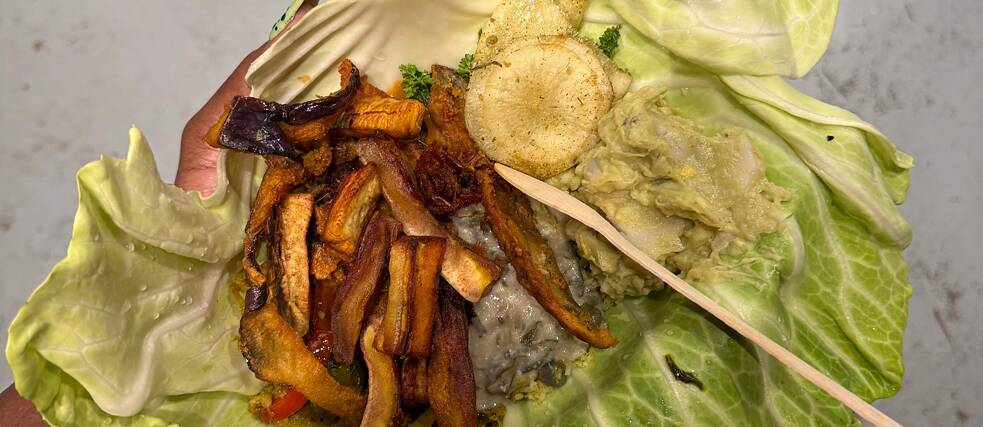 Food prepared by Exotically Divine Pulse for the Heritage Narratives Dialogues at The Forge