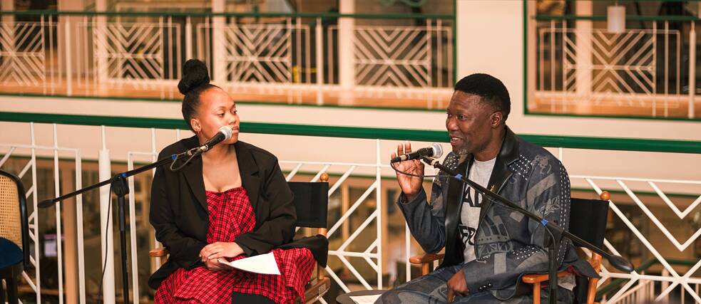 Nolwazi Mahlangu in conversation with Greg Maqoma