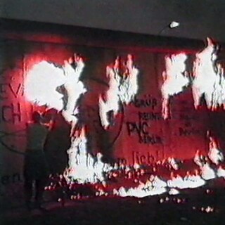 Mauergeburtstag 1987 von Kain Karawahn 