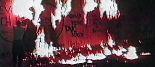 Mauergeburtstag 1987 von Kain Karawahn 