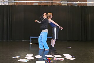 Katja Visschers und Joelina Rietsche