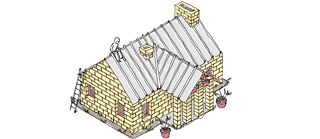 Illustration of a house