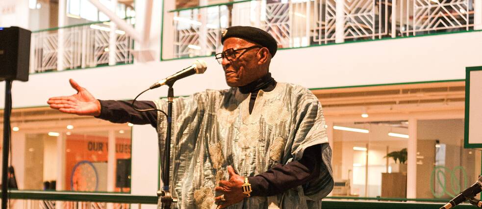 Sculptor, poet and academic Pitika Ntuli