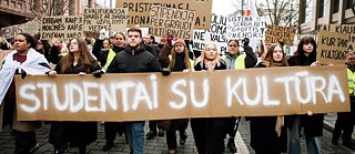 A protest