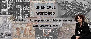 Workshop mit Margret Eicher &copy; © Goethe-Institut Thailand Künstlerische Aneignung von Medienbildern