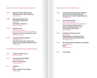 DATAS Reader Contents