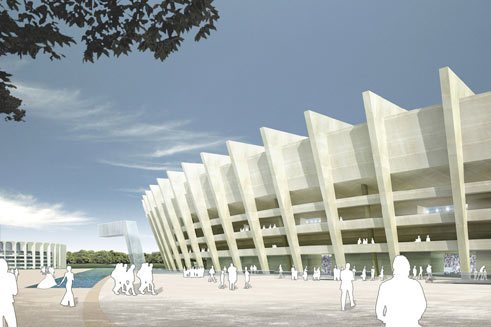 Estádio Mineirão, Belo Horizonte, Brasilien