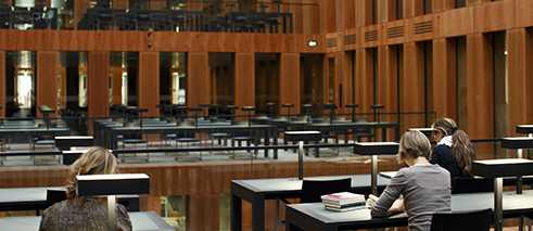 Bibliothek des Jacob-und-Wilhelm-Grimm-Zentrums der Humboldt-Universität zu Berlin
