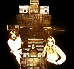 Tangerine Dream (foto 1974) var internationalt set et af de mest succesfulde bands inden for Krautrocken.