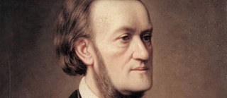 Der deutsche Komponist Richard Wagner (hier um 1862) revolutionierte die Oper. Porträt von Cäsar Willich (Ausschnitt)