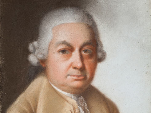 Carl <b>Philipp Emanuel Bach</b>, Pastellbild von Gottlieb Friedrich Bach ... - 12465378-STANDARD