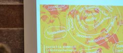 Психолог міста Корнелія Емаєр на конференції «Більше простору для всіх!» у лютому 2014 р. в м. Тутцінг 