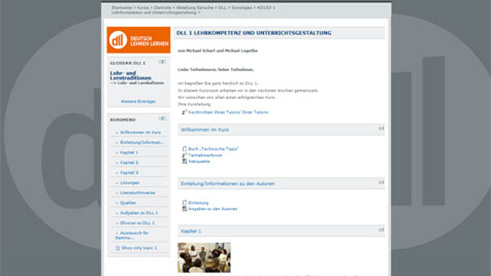 DLL online © Goethe-Institut