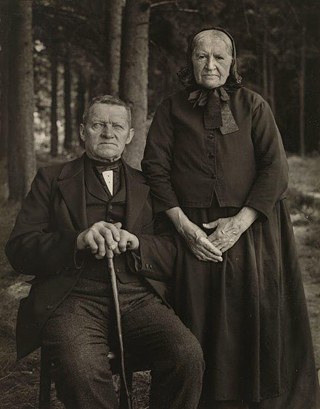 أوجست ساندر, زوجان من المزارعين - التربية والانسجام , ١٩١٢, مجموعة لوثر شيرمر، ميونخ 