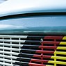 Trabbi with Germanys national colours