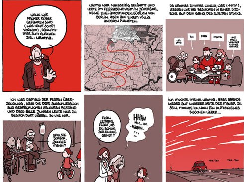 Remembering in pictures and words: comics about the fall of the Wall.