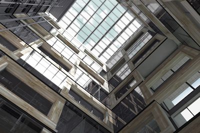 Innovationszentrum Anacleto Angelini, Innenaussicht (Detail) 