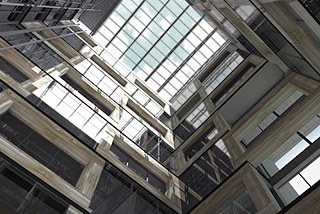 Innovationszentrum Anacleto Angelini, Innenaussicht (Detail) 