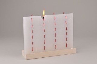 Flatscreen candle