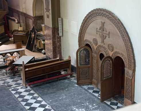 Kirche und Pflegeheim in den Niederlanden