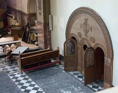 Église et centre médical aux Pays-Bas