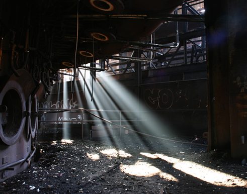 Haut fourneau en Rhénanie-du-Nord-Westphalie